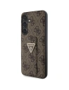 Kup Etui Guess GUHCS24SPGS4TDW Samsung Galaxy S24 hardcase Grip Stand 4G Triangle Strass brązowy/brown - GUE3308 - {ean13} - Sklep Home Screen