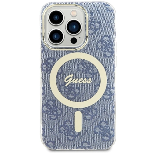 Kup Etui Guess GUHMP15LH4STB Apple iPhone 15 Pro hardcase IML 4G MagSafe modrý/blue - GUE3309 - {ean13} - Sklep Home Screen