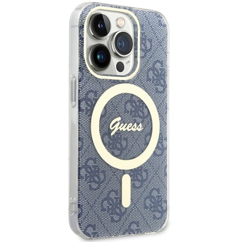 Kup Etui Guess GUHMP15LH4STB Apple iPhone 15 Pro hardcase IML 4G MagSafe modrý/blue - GUE3309 - {ean13} - Sklep Home Screen