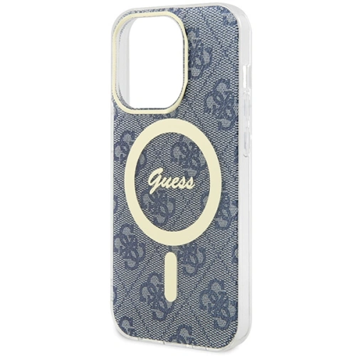 Kup Etui Guess GUHMP15LH4STB Apple iPhone 15 Pro hardcase IML 4G MagSafe modrý/blue - GUE3309 - {ean13} - Sklep Home Screen