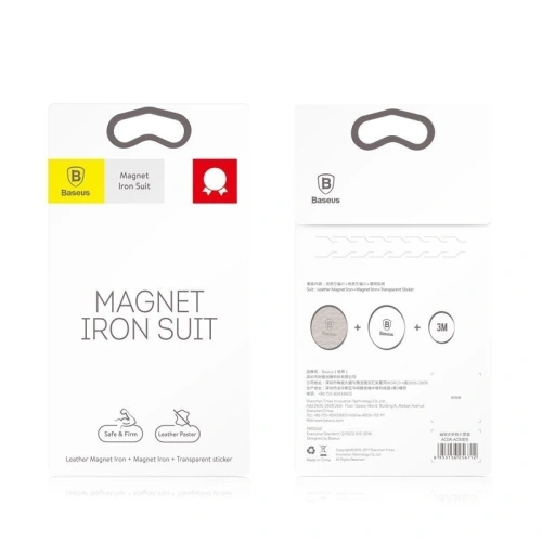 Buy Baseus Metal plates to magnetic car mount - BSU630 - {ean13} - Home Screen Store Europe