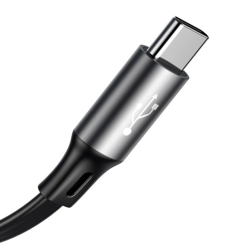 Kup USB kábel Baseus Fabric 3w1 USB-C / Lightning / Micro 3,5A 1,2m (szürke) - BSU631GRY - {ean13} - Sklep Home Screen