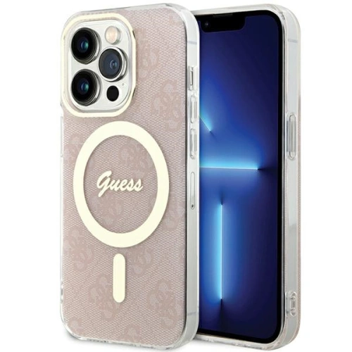 Kup Case Guess GUHMP15LH4STP Apple iPhone 15 Pro Hardcase IML 4G MagSafe rosa/pink - GUE3310 - {ean13} - Sklep Home Screen