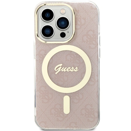 Kup Case Guess GUHMP15LH4STP Apple iPhone 15 Pro Hardcase IML 4G MagSafe rosa/pink - GUE3310 - {ean13} - Sklep Home Screen