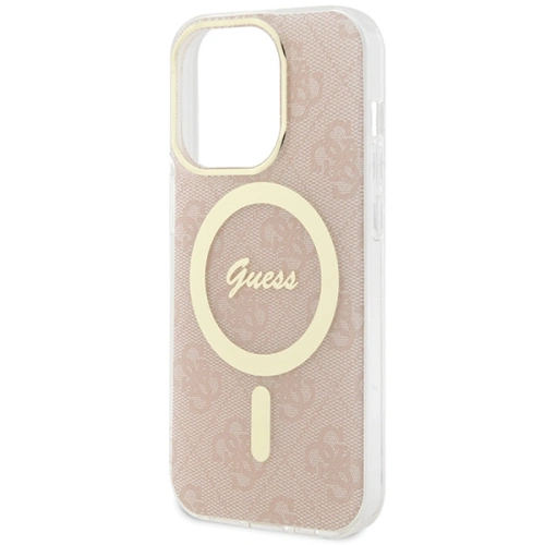 Kup Case Guess GUHMP15LH4STP Apple iPhone 15 Pro Hardcase IML 4G MagSafe rosa/pink - GUE3310 - {ean13} - Sklep Home Screen