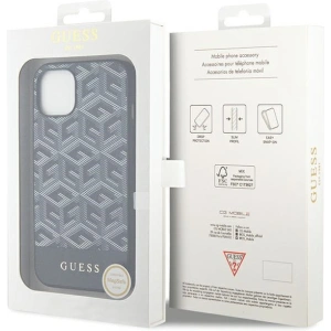 Buy Guess GUHMP15SHGCFSEK Apple iPhone 15 / 14 / 13 hardcase GCube Stripes MagSafe black - GUE3313 - {ean13} - Home Screen Store Europe