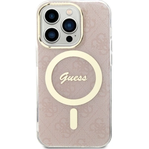 Kup Etui Guess GUHMP15XH4STP Apple iPhone 15 Pro Max hardcase IML 4G MagSafe różowy/pink - GUE3315 - {ean13} - Sklep Home Screen