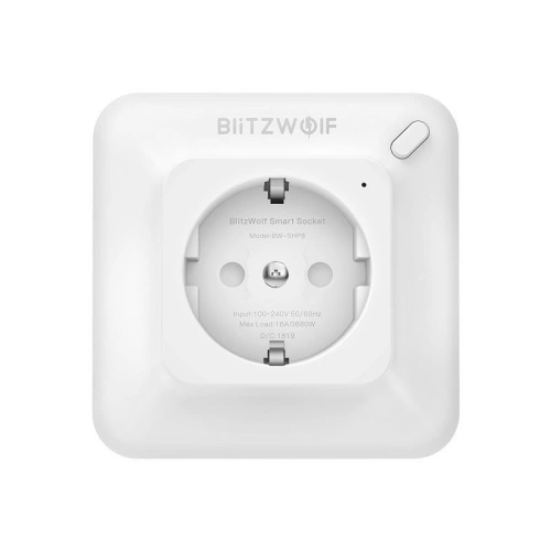 Buy Smart power socket WiFi BlitzWolf BW-SHP8 3680W, 16A - BLZ174 - {ean13} - Home Screen Store Europe