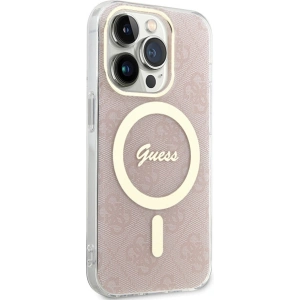 Kup Etui Guess GUHMP15XH4STP Apple iPhone 15 Pro Max hardcase IML 4G MagSafe różowy/pink - GUE3315 - {ean13} - Sklep Home Screen