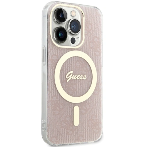 Kup Etui Guess GUHMP15XH4STP Apple iPhone 15 Pro Max hardcase IML 4G MagSafe różowy/pink - GUE3315 - {ean13} - Sklep Home Screen