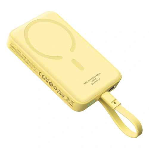 Kup Baseus Magnetic Mini Power Bank 10000mAh 30W USB-C vezeték nélküli MagSafe töltéssel + beépített USB-C kábel - BSU4847 - {ean13} - Sklep Home Screen