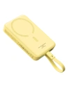 Baseus Magnetic Mini Power Bank 10000mAh 30W USB-C vezeték nélküli MagSafe töltéssel + beépített USB-C kábel
