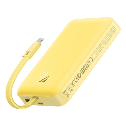 Kup Baseus Magnetic Mini Power Bank 10000mAh 30W USB-C vezeték nélküli MagSafe töltéssel + beépített USB-C kábel - BSU4847 - {ean13} - Sklep Home Screen