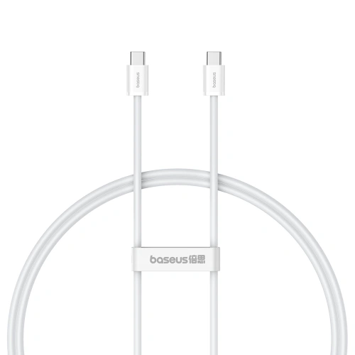 Kup Kabel Baseus Superior Series ll USB-C / USB-C 30W 480Mb/s 1m bílý - BSU4848 - {ean13} - Sklep Home Screen