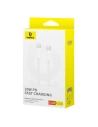 Kup Cablul Baseus Superior Series ll USB-C / USB-C 30W 480Mb/s 1m alb - BSU4848 - {ean13} - Sklep Home Screen