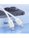 Kup Cablul Baseus Superior Series ll USB-C / USB-C 30W 480Mb/s 1m alb - BSU4848 - {ean13} - Sklep Home Screen