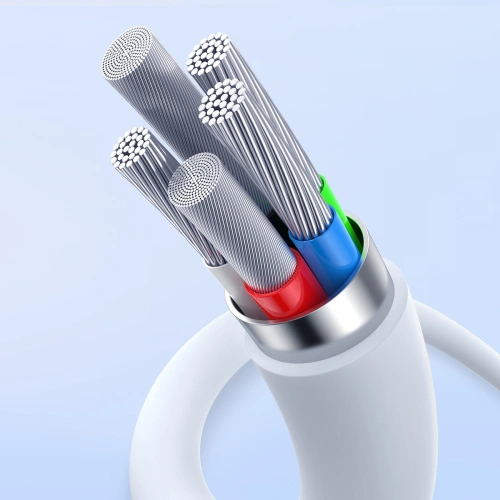 Kup Cablul Baseus Superior Series ll USB-C / USB-C 30W 480Mb/s 1m alb - BSU4848 - {ean13} - Sklep Home Screen