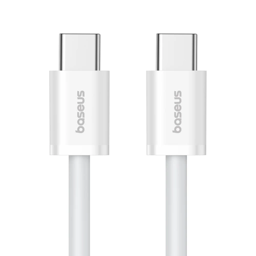 Kup Cablul Baseus Superior Series ll USB-C / USB-C 30W 480Mb/s 2m alb - BSU4849 - {ean13} - Sklep Home Screen