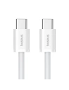 Kup Cablul Baseus Superior Series ll USB-C / USB-C 30W 480Mb/s 2m alb - BSU4849 - {ean13} - Sklep Home Screen