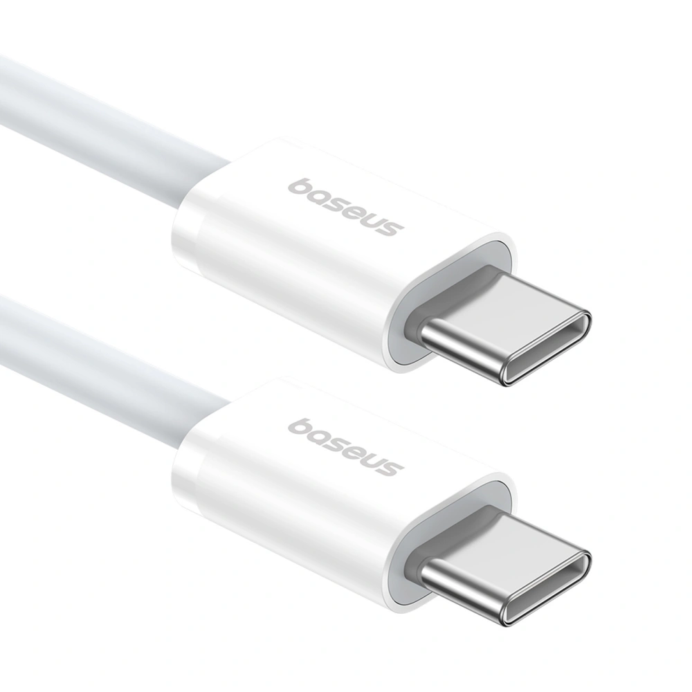 Kabel Baseus Superior Series ll USB-C / USB-C 30W 480Mb/s 2m biały