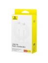 Kup Cablul Baseus Superior Series ll USB-C / USB-C 30W 480Mb/s 2m alb - BSU4849 - {ean13} - Sklep Home Screen