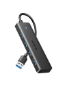 Adapter 4in1 UGREEN 25851 Hub USB-A / 4x USB-A schwarz