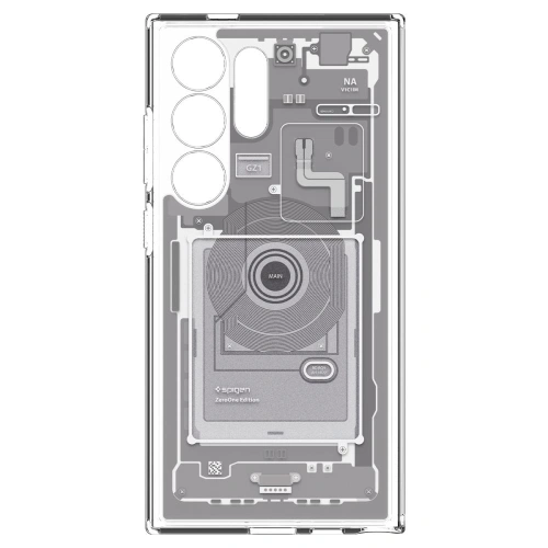 Buy Spigen Ultra Hybrid Samsung Galaxy S24 Ultra Zero One White - SPN3349 - {ean13} - Home Screen Store Europe