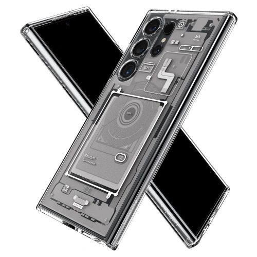 Buy Spigen Ultra Hybrid Samsung Galaxy S24 Ultra Zero One White - SPN3349 - {ean13} - Home Screen Store Europe