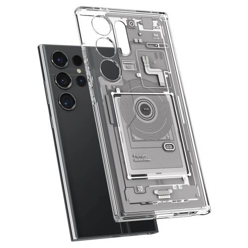 Kup Etui Spigen Ultra Hybrid Samsung Galaxy S24 Ultra Zero One White - SPN3349 - {ean13} - Sklep Home Screen