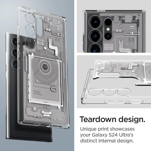 Kup Etui Spigen Ultra Hybrid Samsung Galaxy S24 Ultra Zero One White - SPN3349 - {ean13} - Sklep Home Screen