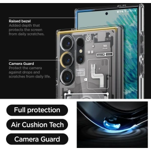 Kup Case Spigen Ultra Hybrid Samsung Galaxy S24 Ultra Zero One Weiß - SPN3349 - {ean13} - Sklep Home Screen