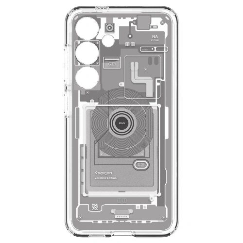 Kup Etui Spigen Ultra Hybrid Samsung Galaxy S24 Zero One White - SPN3350 - {ean13} - Sklep Home Screen