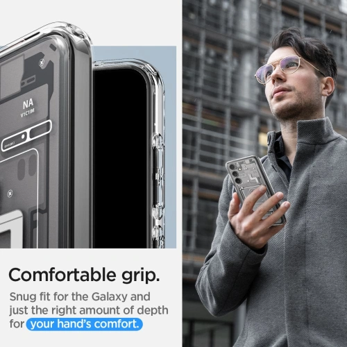 Kup Case Spigen Ultra Hybrid Samsung Galaxy S24 Zero One Weiß - SPN3350 - {ean13} - Sklep Home Screen
