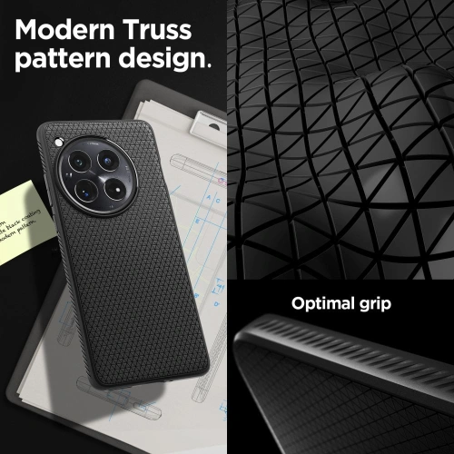 Buy Spigen Liquid Air OnePlus 12 Matte Black - SPN3351 - {ean13} - Home Screen Store Europe
