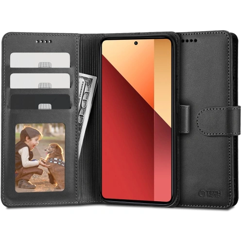 Kup Etui Tech-Protect Wallet Xiaomi Redmi Note 13 Pro 4G / Poco M6 Pro 4G Fekete - THP2668 - {ean13} - Sklep Home Screen