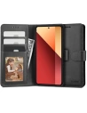 Etui Tech-Protect Wallet Xiaomi Redmi Note 13 Pro 4G / Poco M6 Pro 4G Fekete