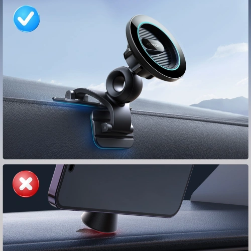 Buy Joyroom JR-ZS366 magnetic cockpit car holder black - JYR965 - {ean13} - Home Screen Store Europe