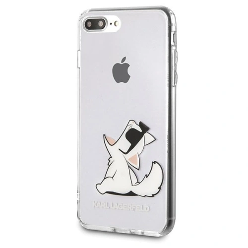 Kup Karl Lagerfeld KLHCI8LCFNRC hardcase transparent pentru iPhone 7/8 Plus Choupette Fun - KLD082CL - {ean13} - Sklep Home Screen