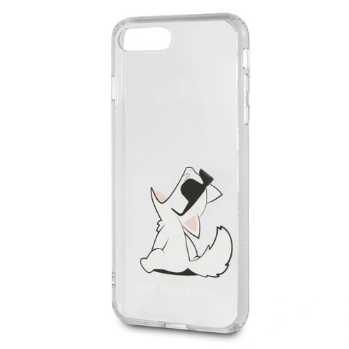Kup Karl Lagerfeld KLHCI8LCFNRC hardcase transparent pentru iPhone 7/8 Plus Choupette Fun - KLD082CL - {ean13} - Sklep Home Screen