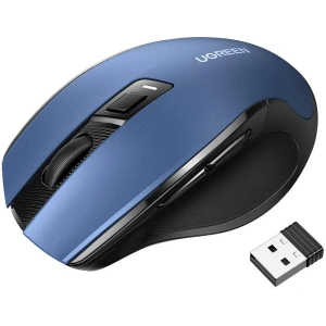 Kup Mouse wireless UGREEN MU006 Bluetooth 5.0, 2.4 GHz albastru. - UGR1819 - {ean13} - Sklep Home Screen