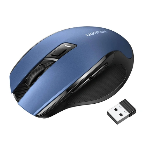 Kup Mouse wireless UGREEN MU006 Bluetooth 5.0, 2.4 GHz albastru. - UGR1819 - {ean13} - Sklep Home Screen
