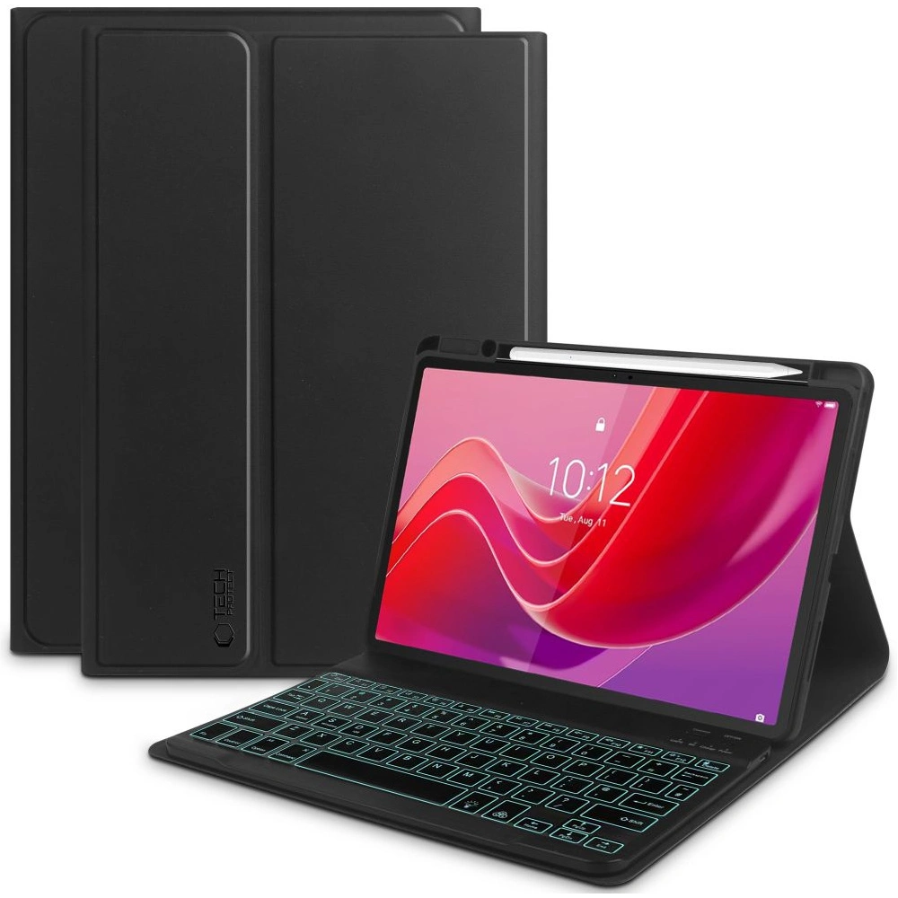 Etui Tech-Protect SmartCase Pen + Keyboard Lenovo Tab M11 11.0 TB-330 Black