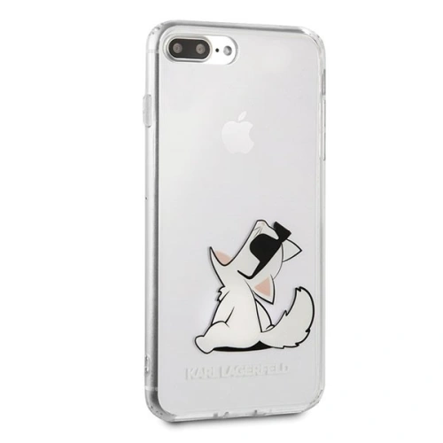 Kup Karl Lagerfeld KLHCI8LCFNRC hardcase transparent pentru iPhone 7/8 Plus Choupette Fun - KLD082CL - {ean13} - Sklep Home Screen