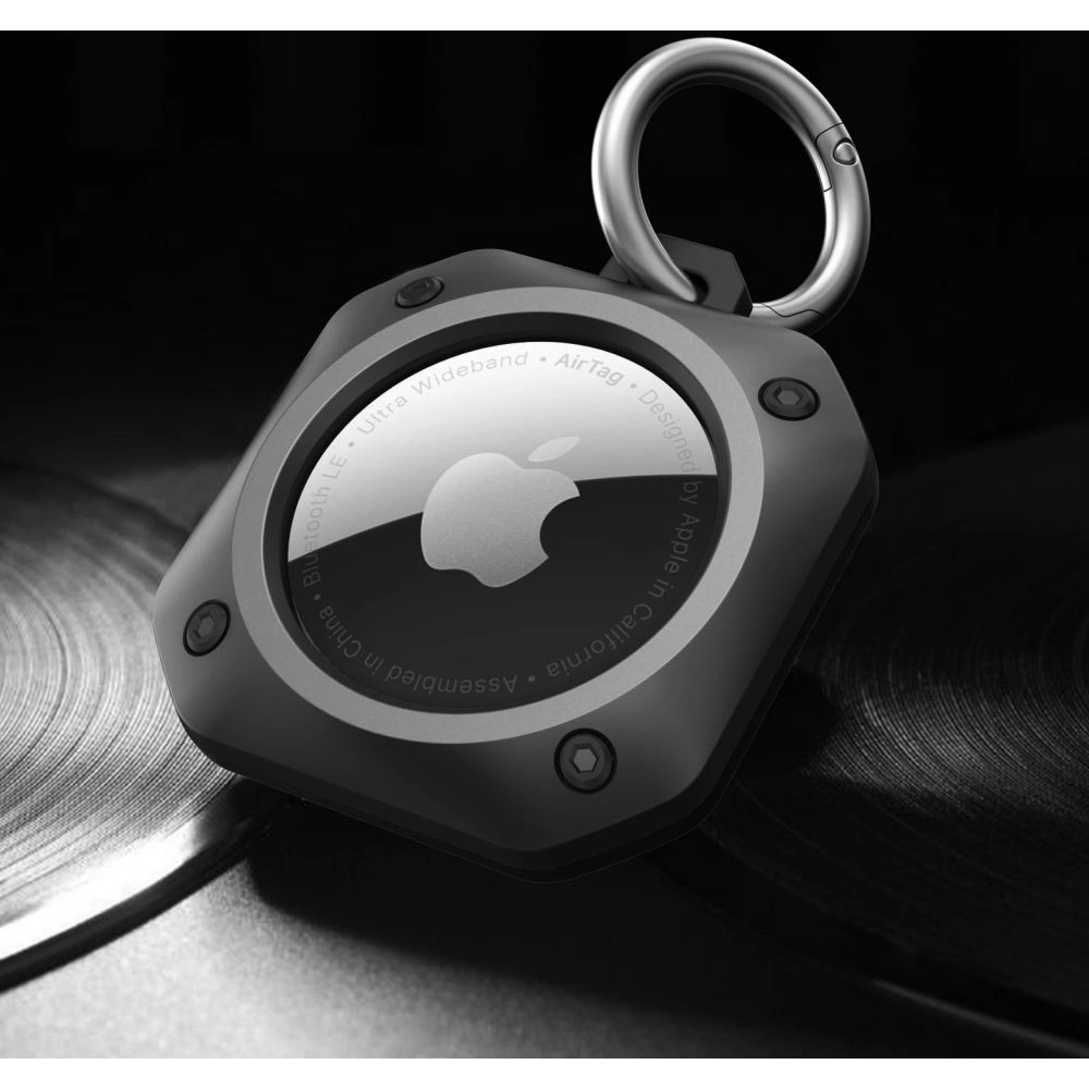 Etui Tech-Protect Rough Pro Apple AirTag Black