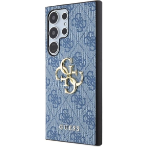 Kup Etui Guess GUHCS24L4GMGBL Samsung Galaxy S24 Ultra hardcase 4G Big Metal Logo niebieski/blue - GUE3316 - {ean13} - Sklep Home Screen