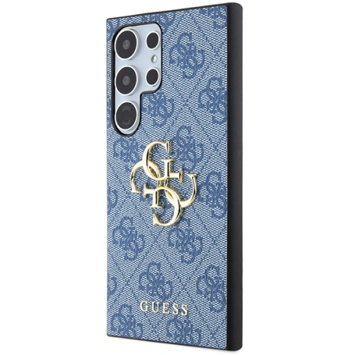 Buy Guess GUHCS24L4GMGBL Samsung Galaxy S24 Ultra hardcase 4G Big Metal Logo blue - GUE3316 - {ean13} - Home Screen Store Europe
