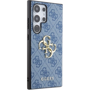Kup Etui Guess GUHCS24L4GMGBL Samsung Galaxy S24 Ultra hardcase 4G Big Metal Logo niebieski/blue - GUE3316 - {ean13} - Sklep Home Screen
