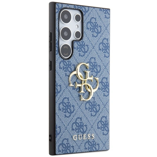 Buy Guess GUHCS24L4GMGBL Samsung Galaxy S24 Ultra hardcase 4G Big Metal Logo blue - GUE3316 - {ean13} - Home Screen Store Europe