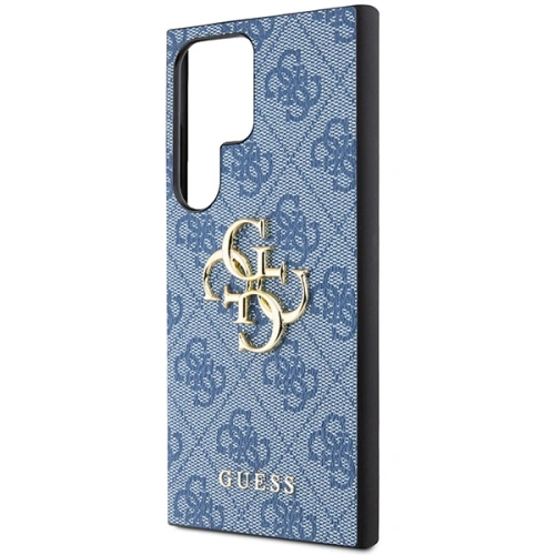 Buy Guess GUHCS24L4GMGBL Samsung Galaxy S24 Ultra hardcase 4G Big Metal Logo blue - GUE3316 - {ean13} - Home Screen Store Europe