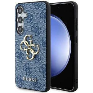 Kup Etui Guess GUHCS24M4GMGBL Samsung Galaxy S24+ Plus hardcase 4G Big Metal Logo niebieski/blue - GUE3317 - {ean13} - Sklep Home Screen
